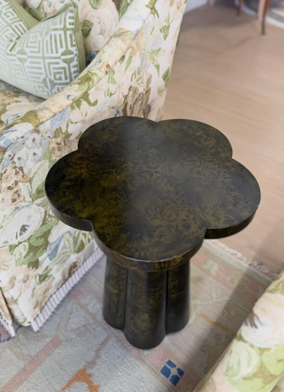 Tuscan Olive Burl Callie Accent Table - Image 3