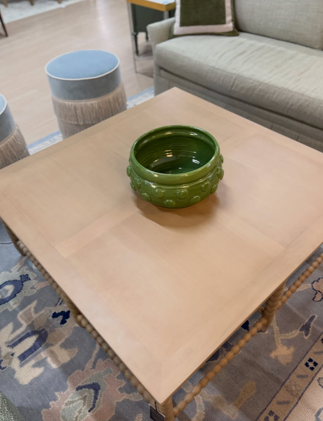 Large Spindle Sandollar finish coffee table - Image 2