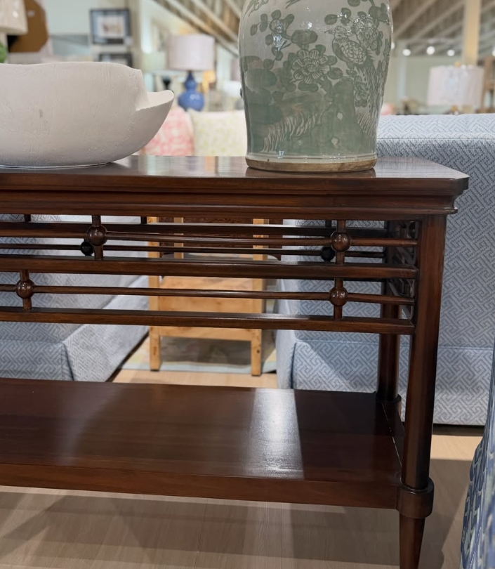 Seraphine console in TKB brown stain finish - Image 2