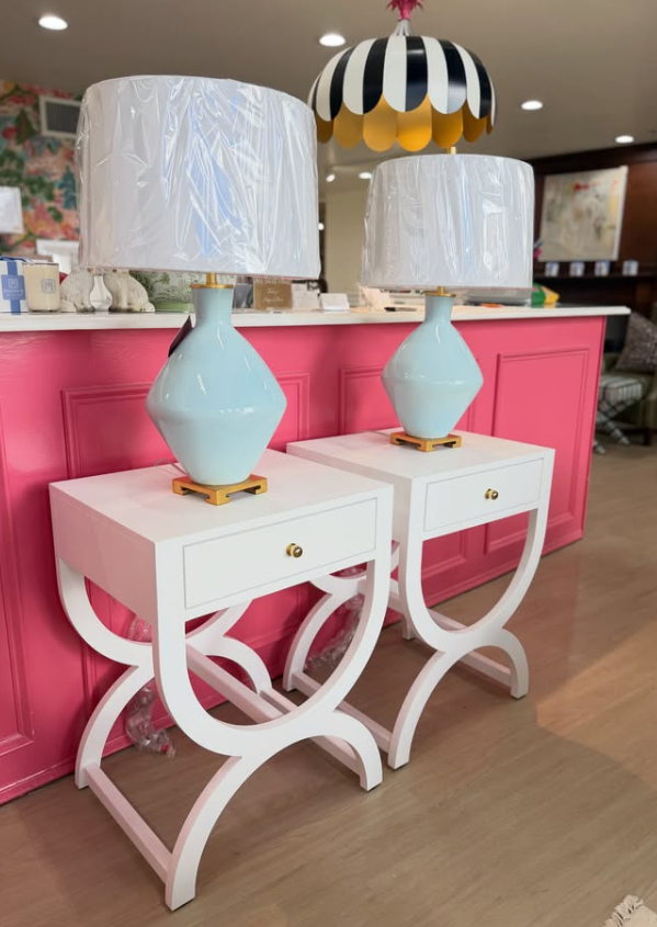 New! Alexis white night stand set - Image 3