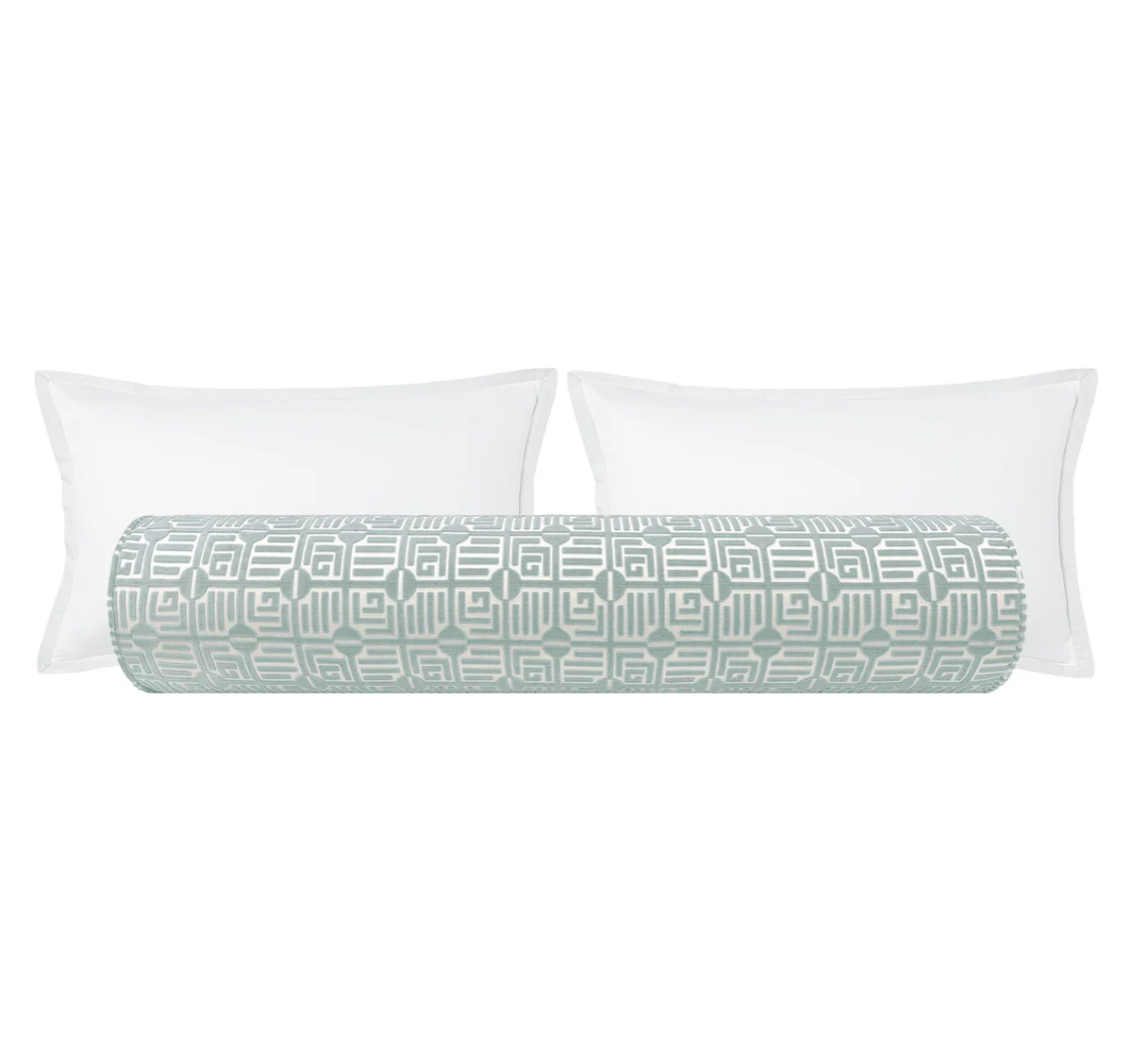 Blue Velvet Bolster