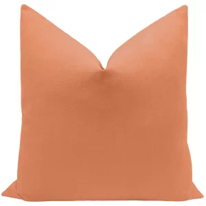 Persimmon Linen Pillow