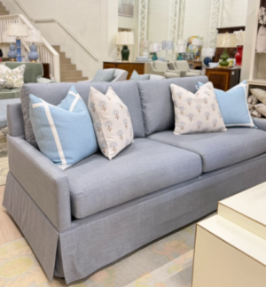 NEW | Taylor arm 2 over 2 sofa in sunbrella performance fabric