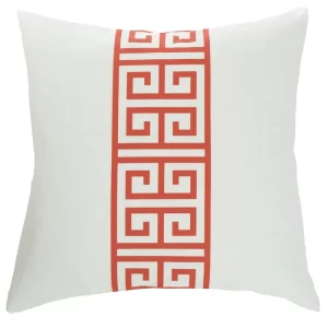 Red + White Pillow